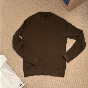 Banana Republic Men's Olive Crewneck Sweater